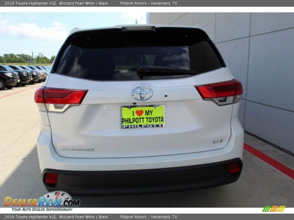 2019 Toyota Highlander XLE Blizzard Pearl White / Black Photo #7