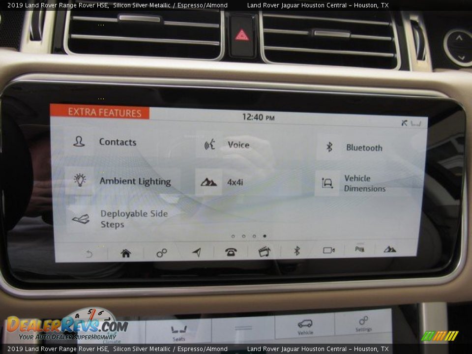 2019 Land Rover Range Rover HSE Silicon Silver Metallic / Espresso/Almond Photo #35