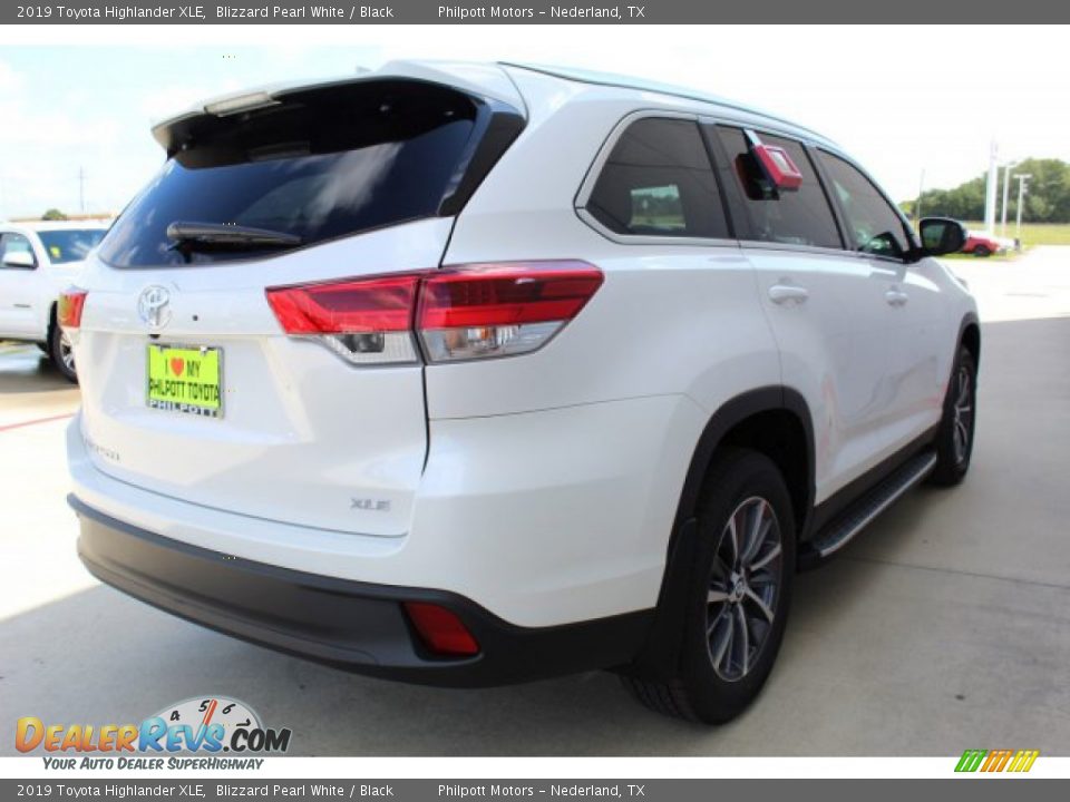 2019 Toyota Highlander XLE Blizzard Pearl White / Black Photo #8