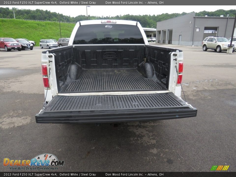 2013 Ford F150 XLT SuperCrew 4x4 Oxford White / Steel Gray Photo #12