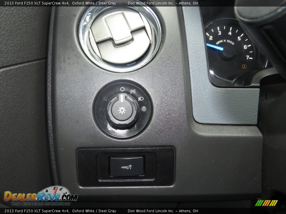 2013 Ford F150 XLT SuperCrew 4x4 Oxford White / Steel Gray Photo #27