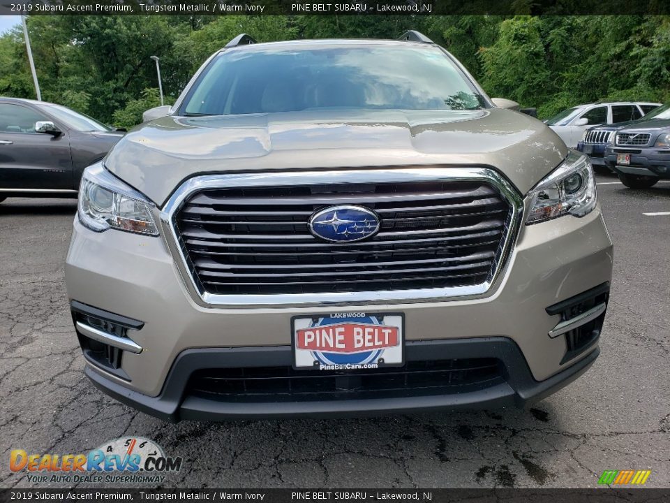 2019 Subaru Ascent Premium Tungsten Metallic / Warm Ivory Photo #2