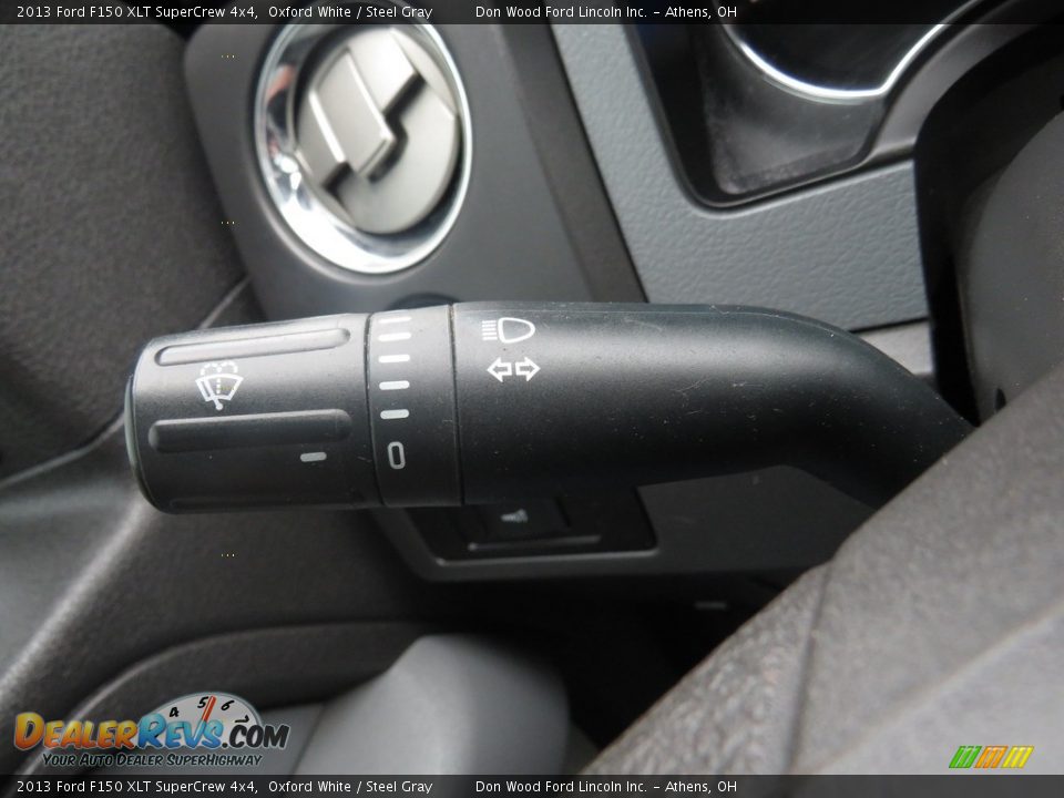 2013 Ford F150 XLT SuperCrew 4x4 Oxford White / Steel Gray Photo #28