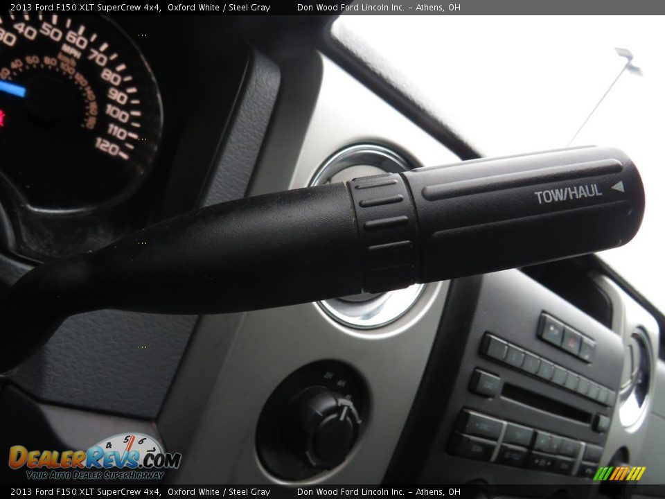2013 Ford F150 XLT SuperCrew 4x4 Oxford White / Steel Gray Photo #29