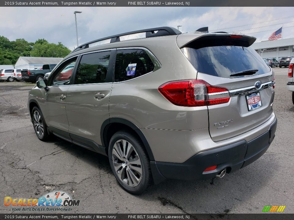 2019 Subaru Ascent Premium Tungsten Metallic / Warm Ivory Photo #4