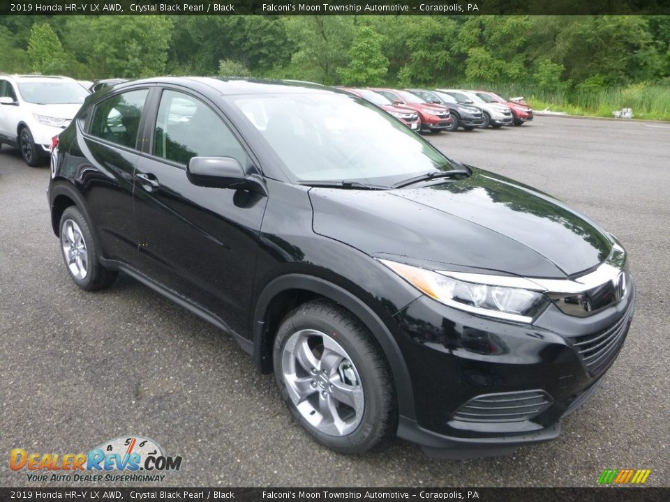2019 Honda HR-V LX AWD Crystal Black Pearl / Black Photo #6