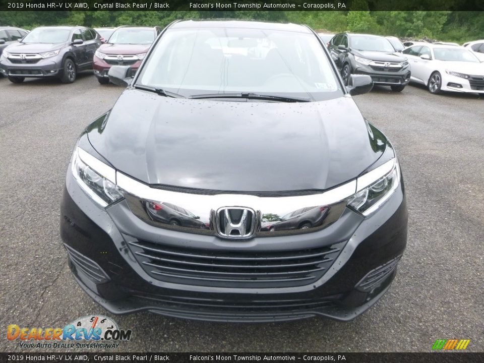 2019 Honda HR-V LX AWD Crystal Black Pearl / Black Photo #7