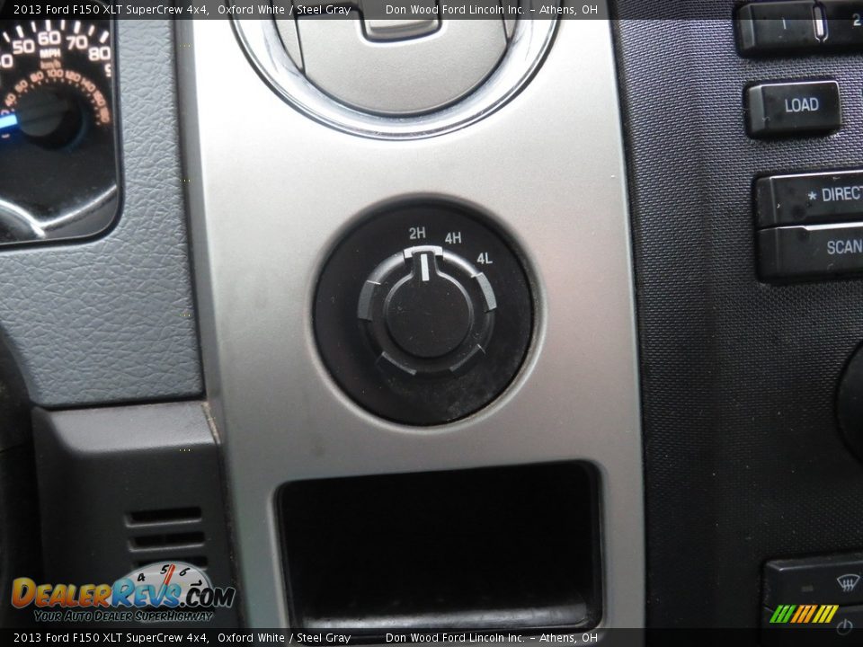 2013 Ford F150 XLT SuperCrew 4x4 Oxford White / Steel Gray Photo #33