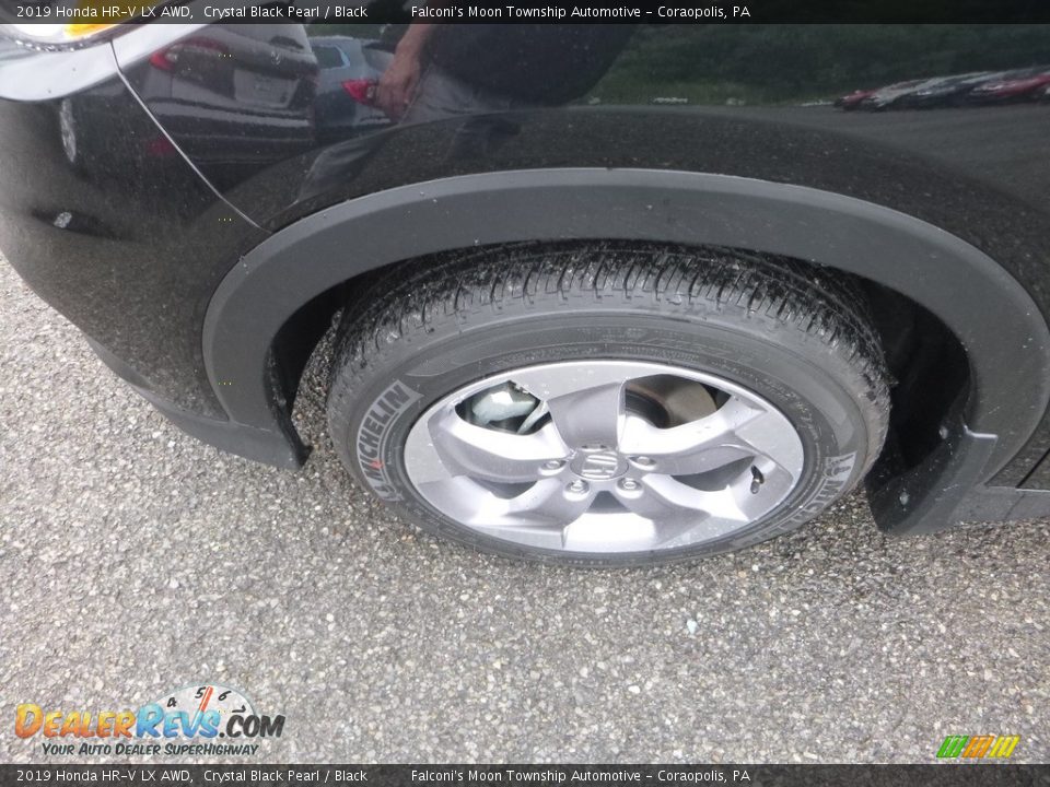 2019 Honda HR-V LX AWD Crystal Black Pearl / Black Photo #8