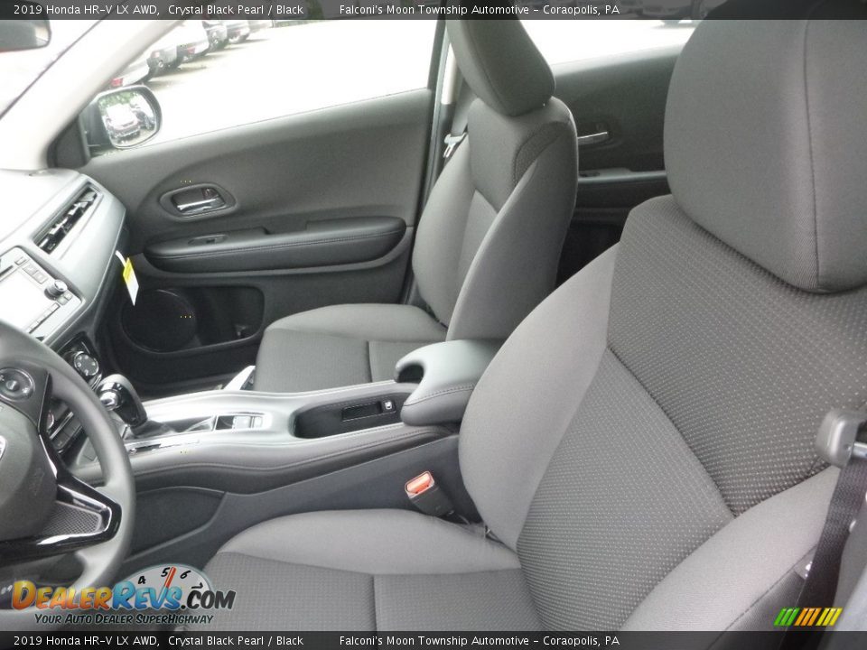 2019 Honda HR-V LX AWD Crystal Black Pearl / Black Photo #9