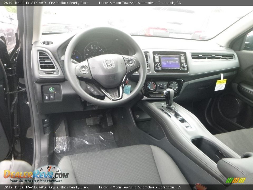 2019 Honda HR-V LX AWD Crystal Black Pearl / Black Photo #11