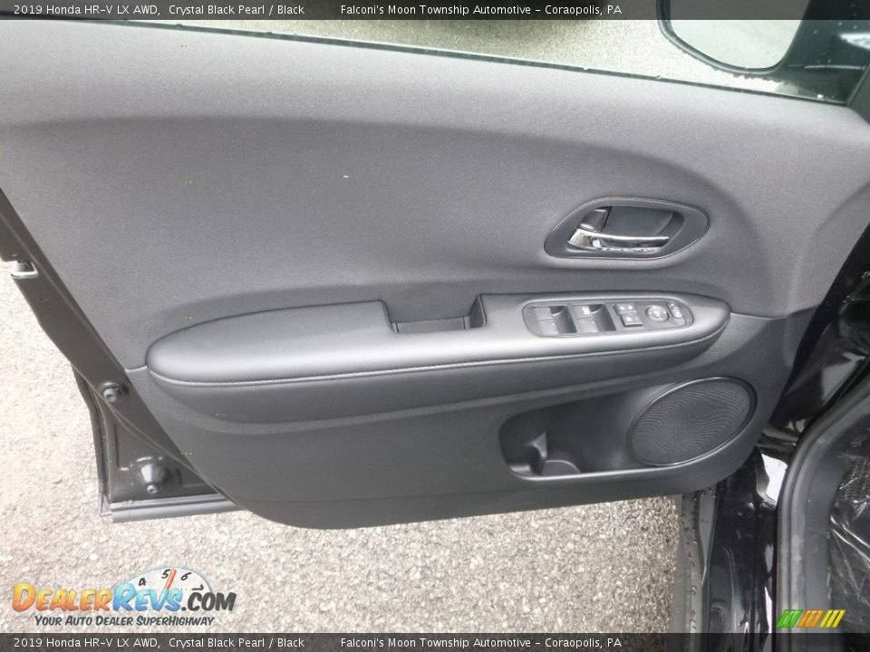2019 Honda HR-V LX AWD Crystal Black Pearl / Black Photo #12