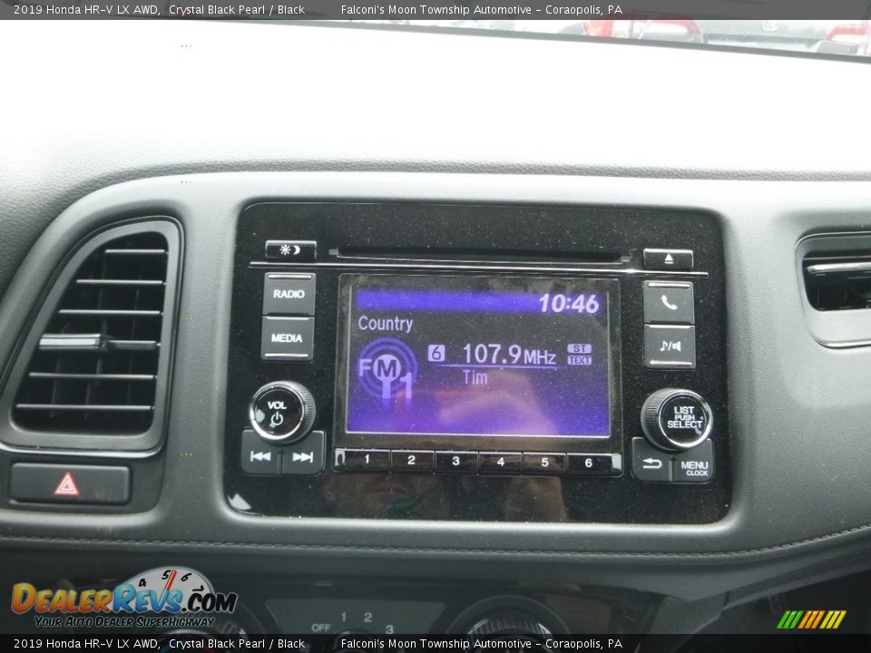 2019 Honda HR-V LX AWD Crystal Black Pearl / Black Photo #14