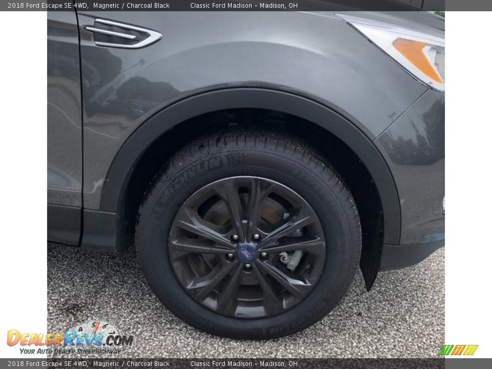 2018 Ford Escape SE 4WD Magnetic / Charcoal Black Photo #5