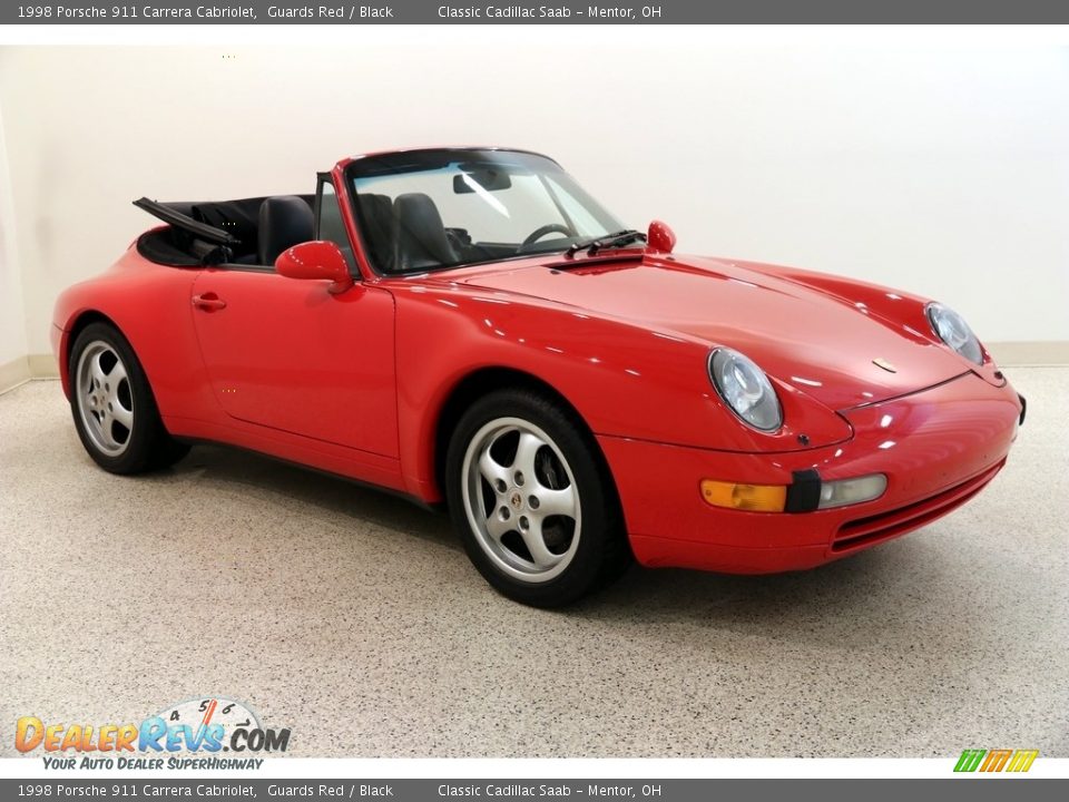 Guards Red 1998 Porsche 911 Carrera Cabriolet Photo #1