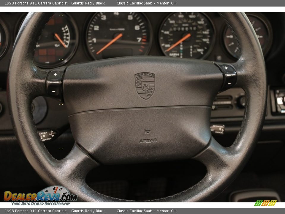 1998 Porsche 911 Carrera Cabriolet Guards Red / Black Photo #8