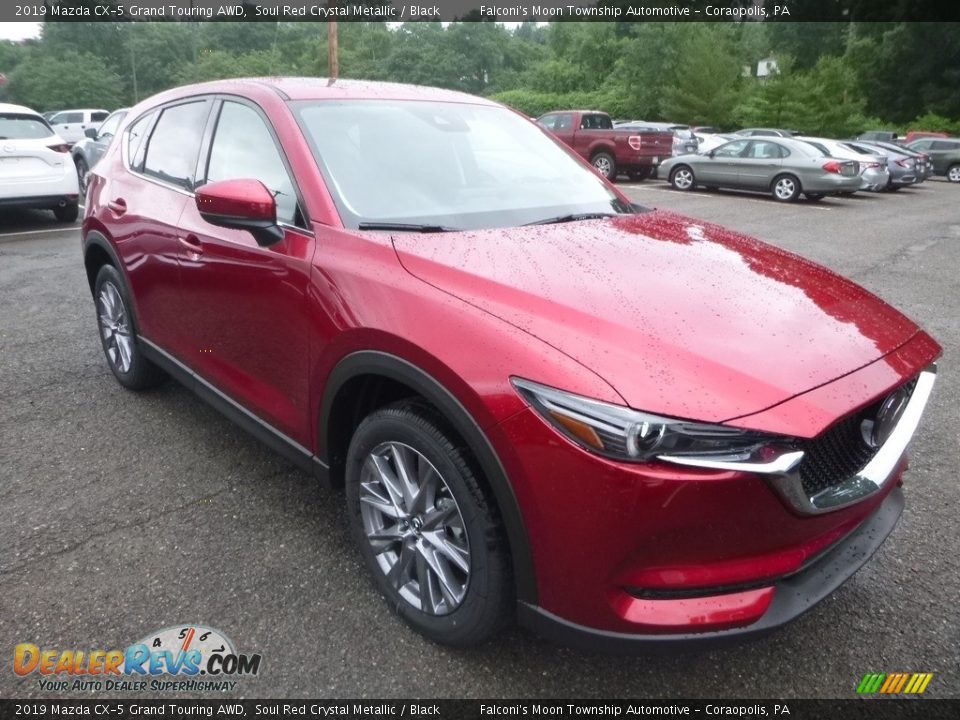 2019 Mazda CX-5 Grand Touring AWD Soul Red Crystal Metallic / Black Photo #3