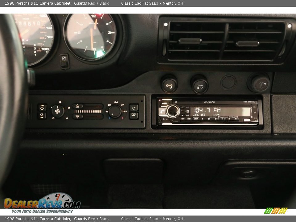 1998 Porsche 911 Carrera Cabriolet Guards Red / Black Photo #10
