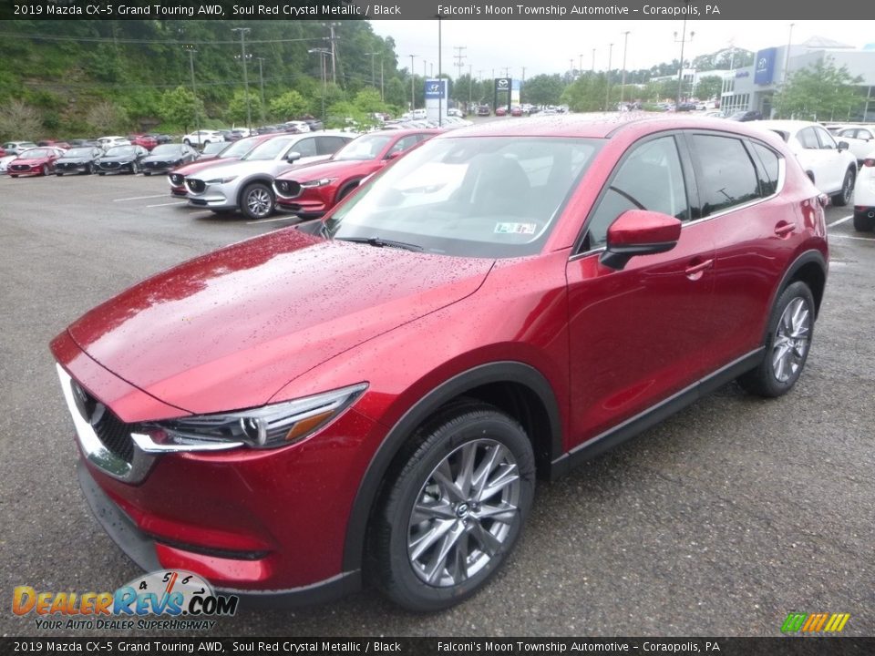 2019 Mazda CX-5 Grand Touring AWD Soul Red Crystal Metallic / Black Photo #5
