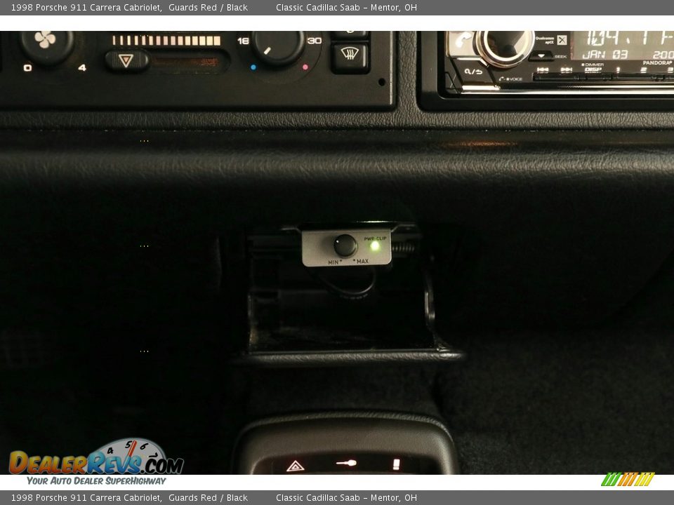 1998 Porsche 911 Carrera Cabriolet Guards Red / Black Photo #11