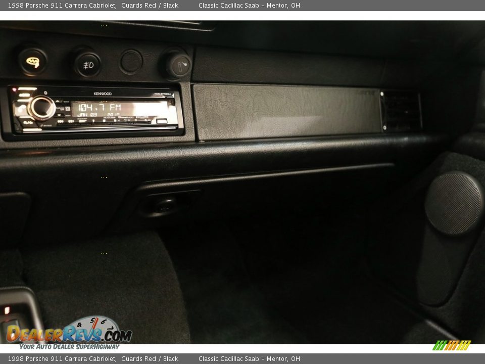 1998 Porsche 911 Carrera Cabriolet Guards Red / Black Photo #12