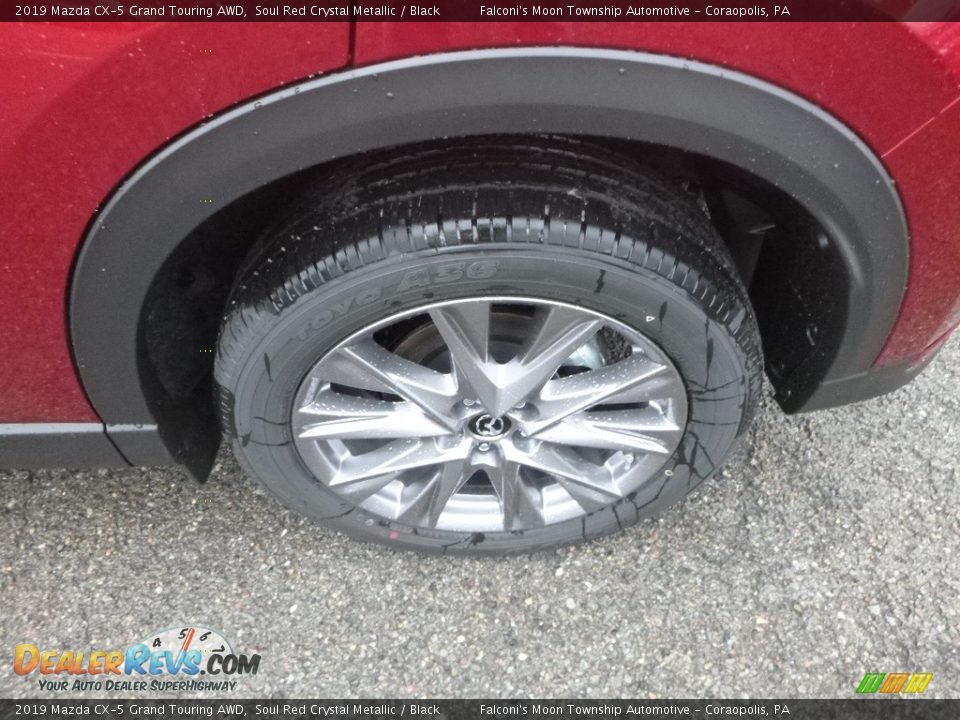 2019 Mazda CX-5 Grand Touring AWD Soul Red Crystal Metallic / Black Photo #7