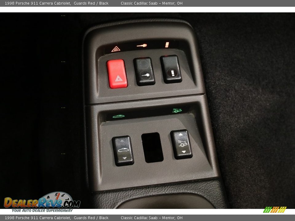 Controls of 1998 Porsche 911 Carrera Cabriolet Photo #15