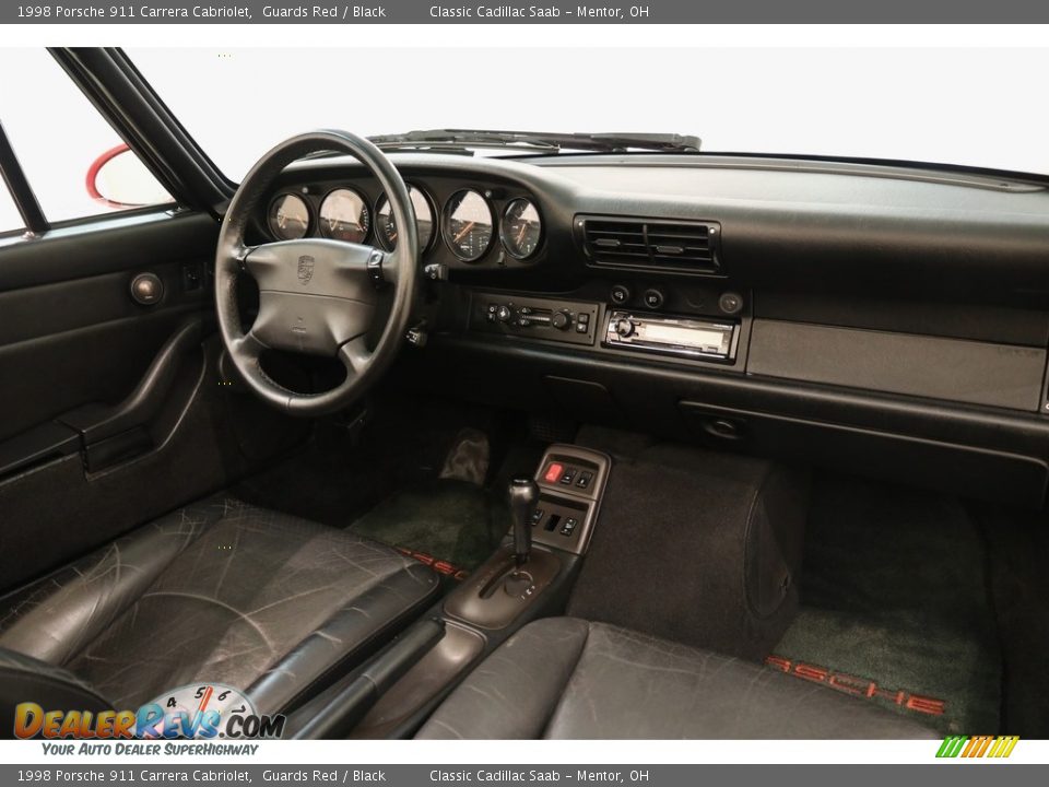 1998 Porsche 911 Carrera Cabriolet Guards Red / Black Photo #16