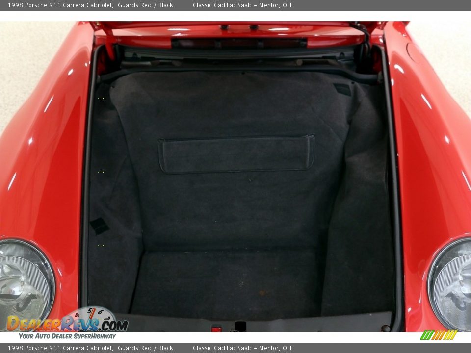 1998 Porsche 911 Carrera Cabriolet Trunk Photo #20