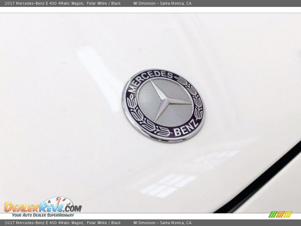 2017 Mercedes-Benz E 400 4Matic Wagon Polar White / Black Photo #33