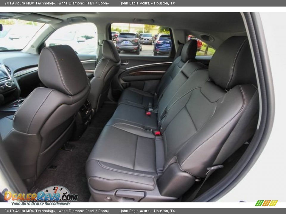 2019 Acura MDX Technology White Diamond Pearl / Ebony Photo #19