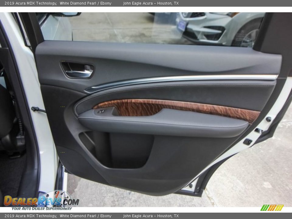 2019 Acura MDX Technology White Diamond Pearl / Ebony Photo #23