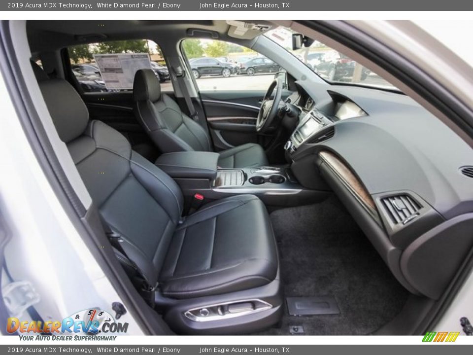 2019 Acura MDX Technology White Diamond Pearl / Ebony Photo #26