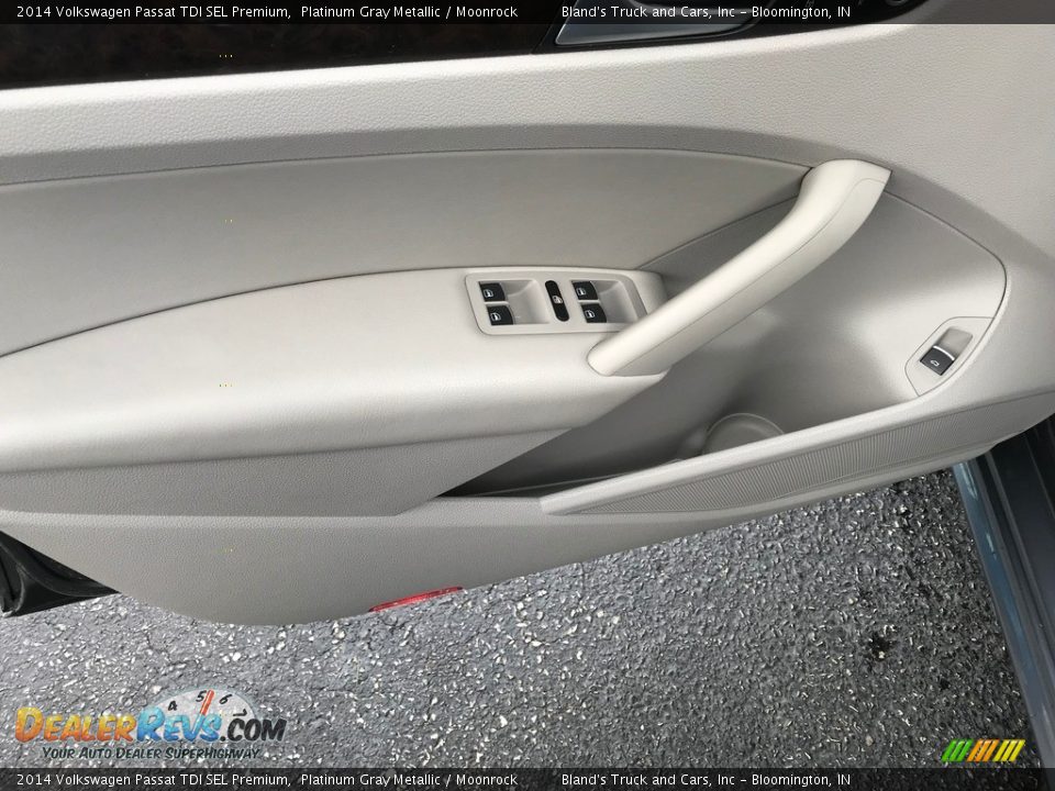 2014 Volkswagen Passat TDI SEL Premium Platinum Gray Metallic / Moonrock Photo #11
