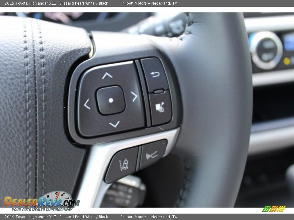 2019 Toyota Highlander XLE Blizzard Pearl White / Black Photo #13