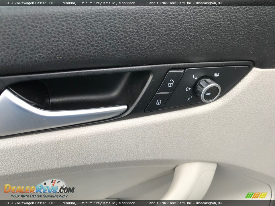 2014 Volkswagen Passat TDI SEL Premium Platinum Gray Metallic / Moonrock Photo #12