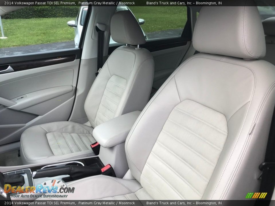 2014 Volkswagen Passat TDI SEL Premium Platinum Gray Metallic / Moonrock Photo #14