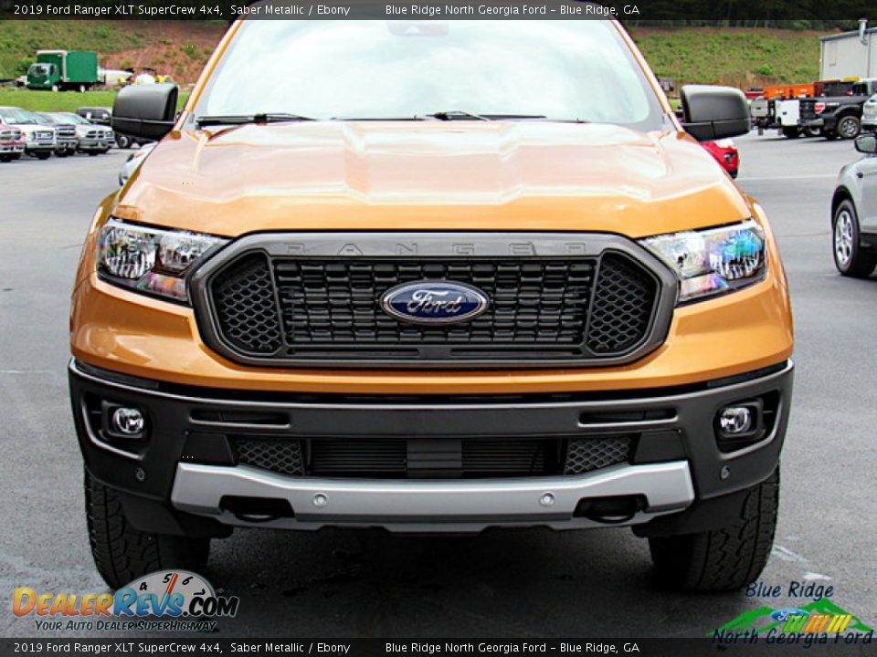 2019 Ford Ranger XLT SuperCrew 4x4 Saber Metallic / Ebony Photo #8
