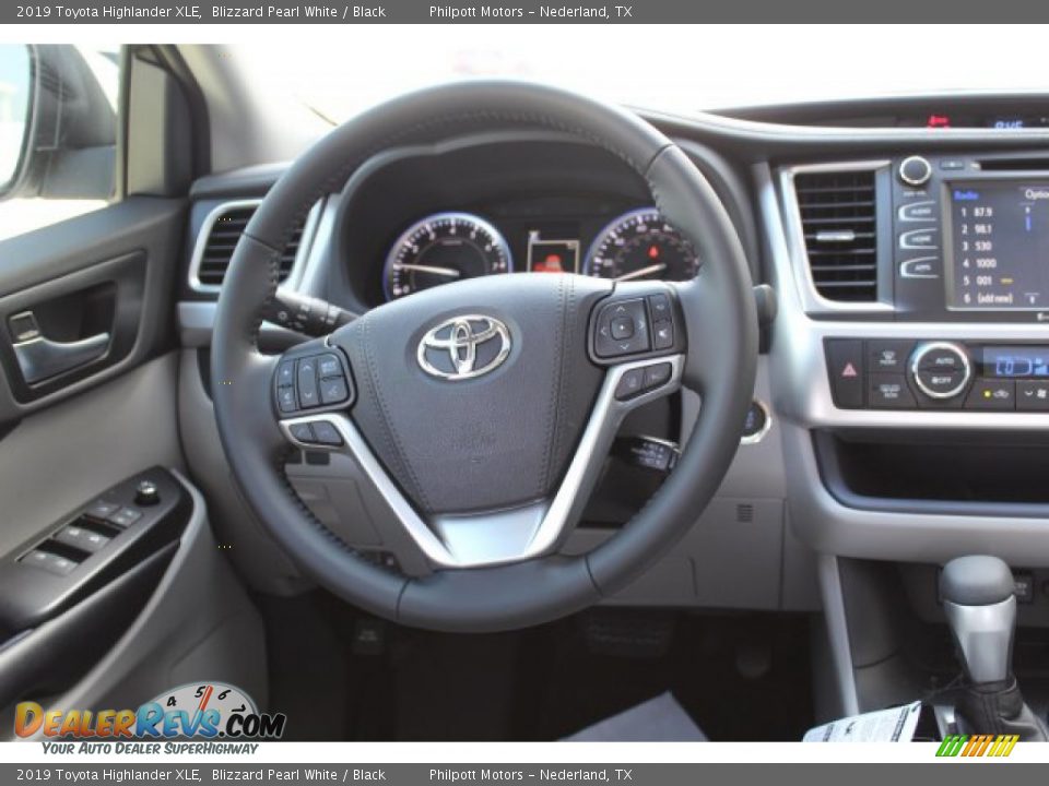 2019 Toyota Highlander XLE Blizzard Pearl White / Black Photo #21