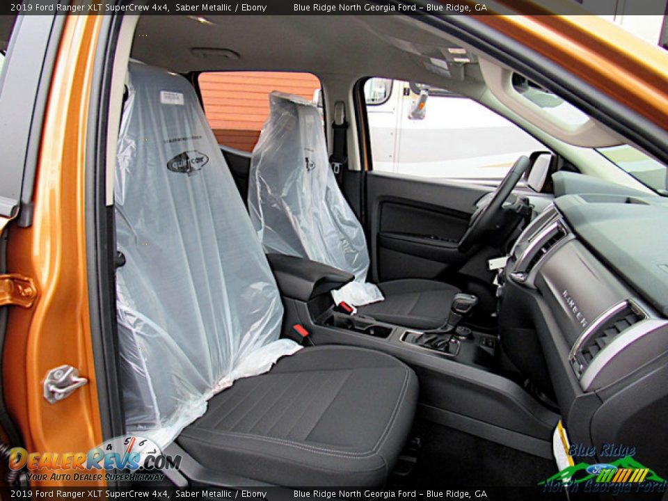 2019 Ford Ranger XLT SuperCrew 4x4 Saber Metallic / Ebony Photo #11