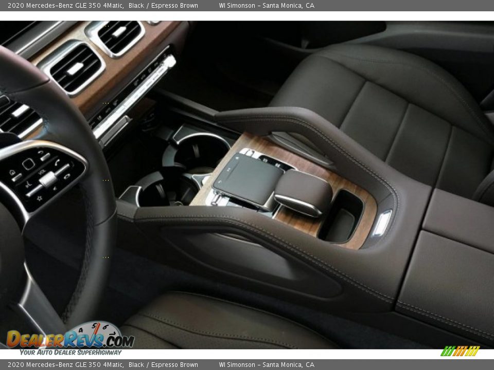 2020 Mercedes-Benz GLE 350 4Matic Black / Espresso Brown Photo #7