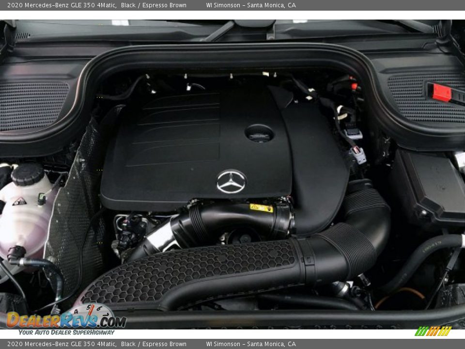 2020 Mercedes-Benz GLE 350 4Matic Black / Espresso Brown Photo #8