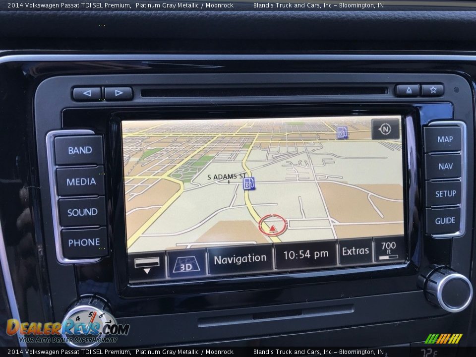 2014 Volkswagen Passat TDI SEL Premium Platinum Gray Metallic / Moonrock Photo #23