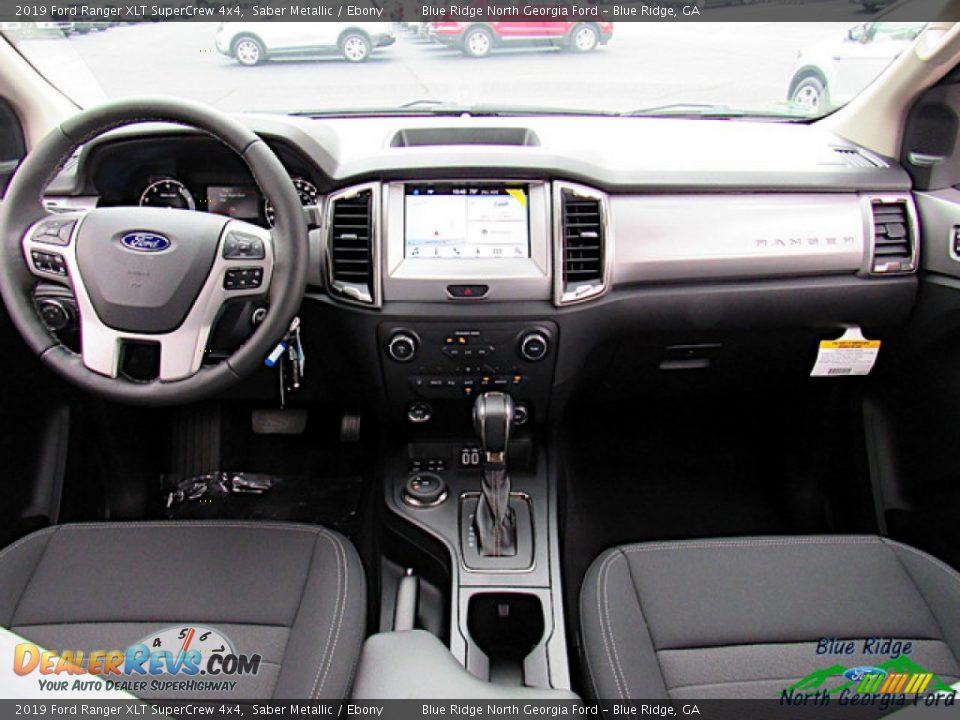 2019 Ford Ranger XLT SuperCrew 4x4 Saber Metallic / Ebony Photo #15