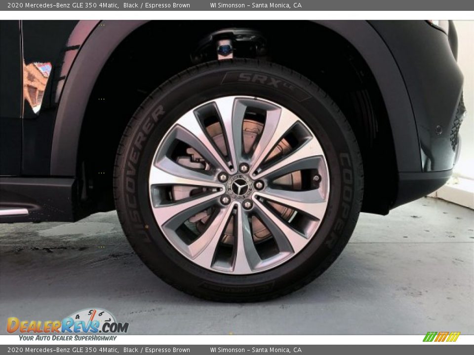 2020 Mercedes-Benz GLE 350 4Matic Black / Espresso Brown Photo #9