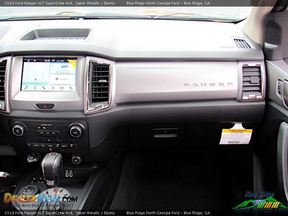 2019 Ford Ranger XLT SuperCrew 4x4 Saber Metallic / Ebony Photo #16