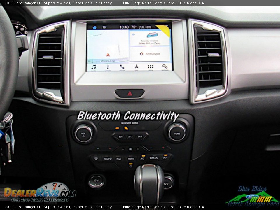 2019 Ford Ranger XLT SuperCrew 4x4 Saber Metallic / Ebony Photo #18