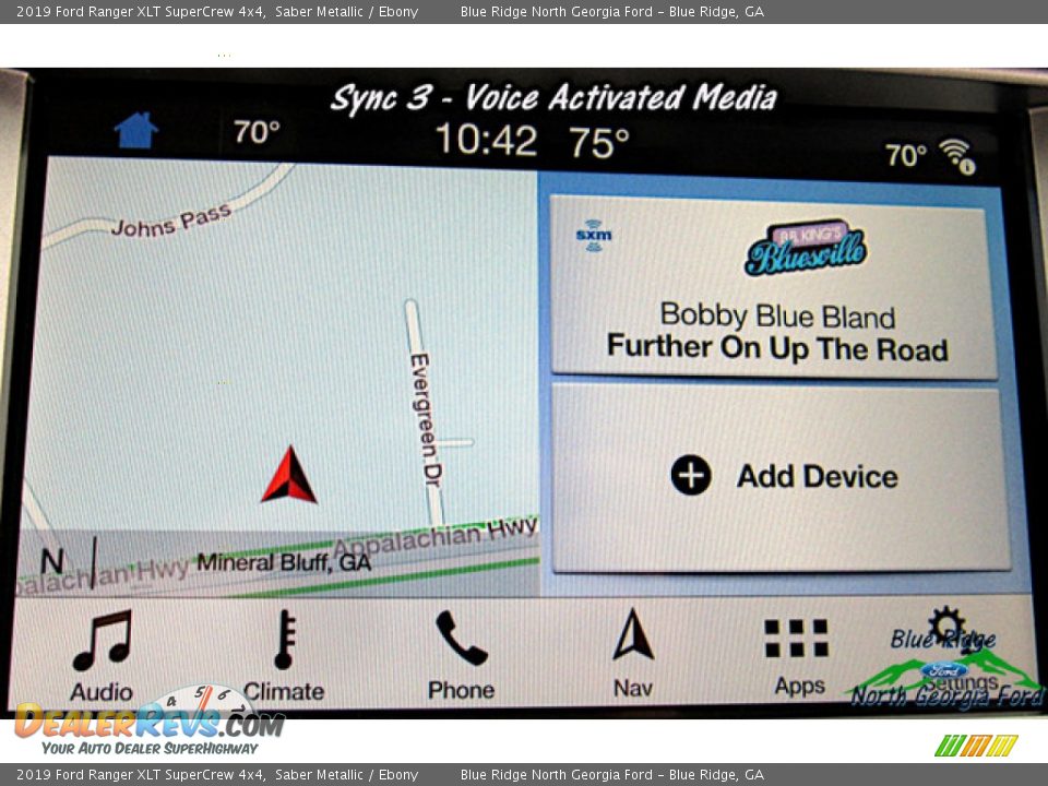 2019 Ford Ranger XLT SuperCrew 4x4 Saber Metallic / Ebony Photo #19