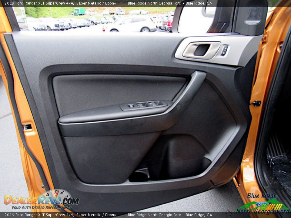 2019 Ford Ranger XLT SuperCrew 4x4 Saber Metallic / Ebony Photo #26