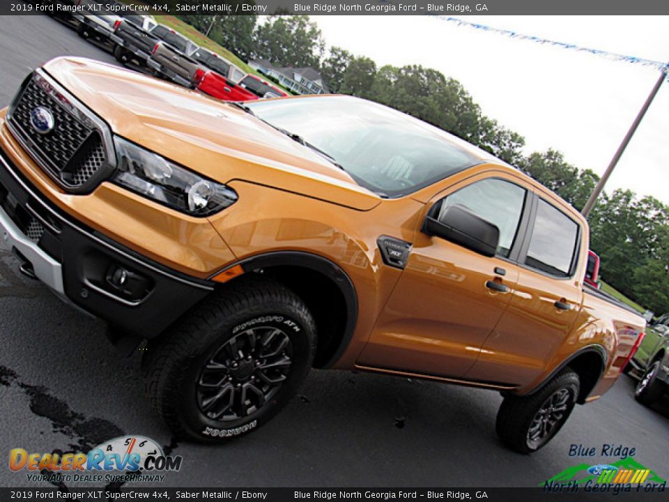 2019 Ford Ranger XLT SuperCrew 4x4 Saber Metallic / Ebony Photo #30